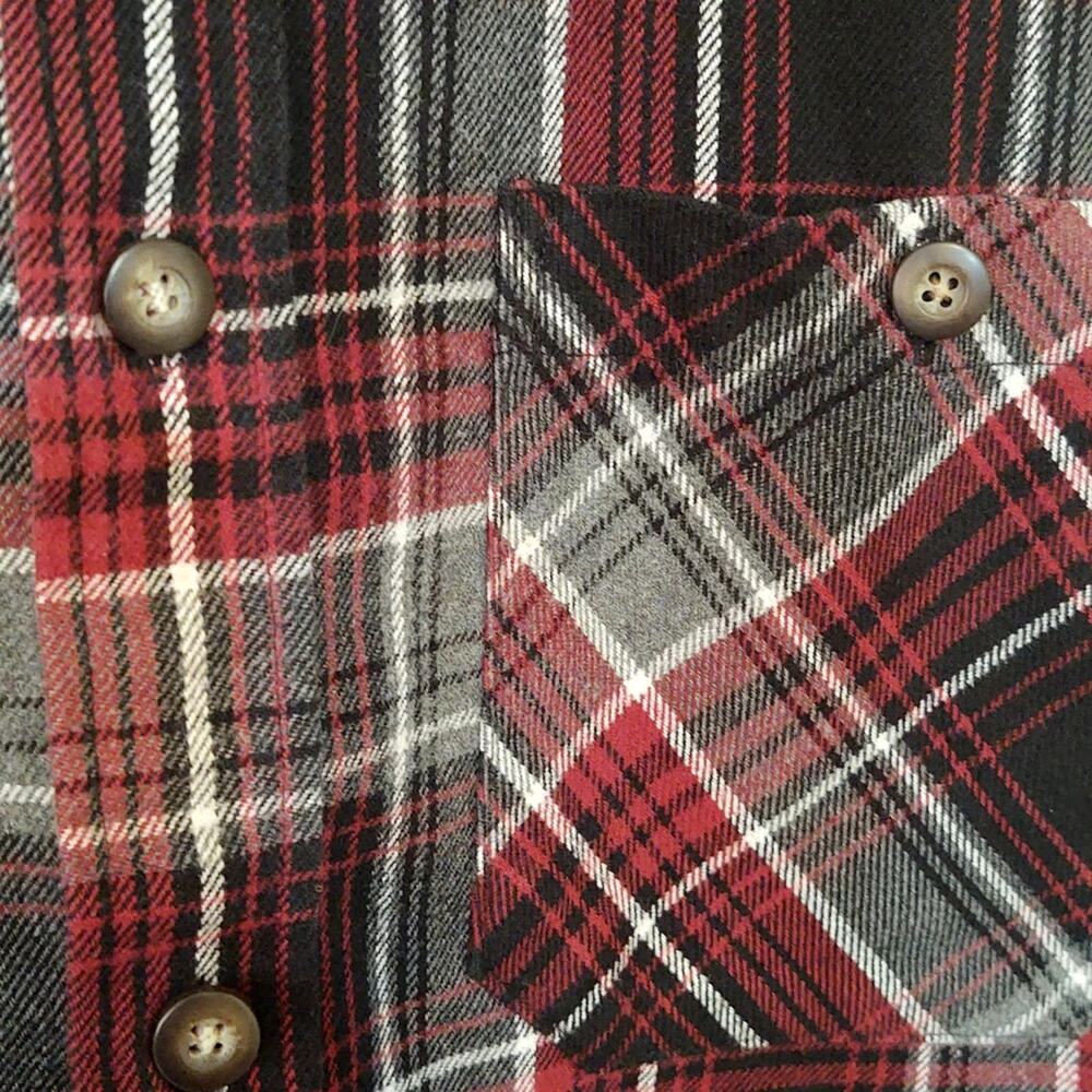 Pintlar Heavy Work Button Down Western Flannel - image 4